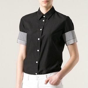 Acne Studios short sleeve blouse
